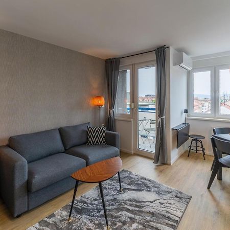Elegant Tour As Studio Gilly With Open Views And A Balcony In The Center Λιουμπλιάνα Εξωτερικό φωτογραφία